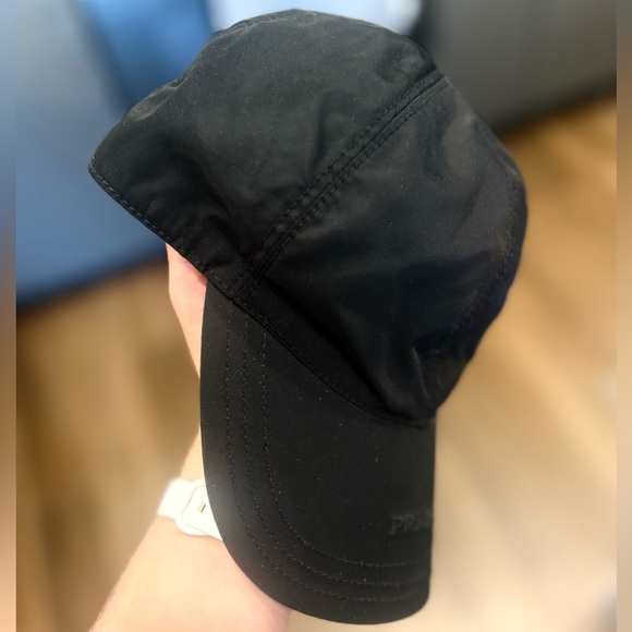 PRADA Black Baseball Hat 🧢 - Picture 10 of 12